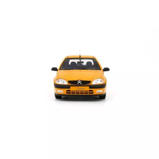 Citroën Saxo 1.4 BIC Phase 2 Orange Mango 2000 OttO mobile 1:18 Resinemodell (Türen, Motorhaube... nicht zu öffnen!)